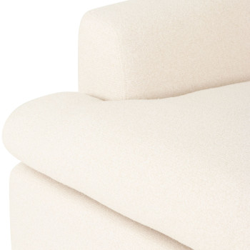 Ashleigh 4 Seater Corner Modular Chaise Sofa Right Hand Facing, Cream