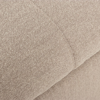 Ashleigh 4 Seater Modular Right Hand Facing Corner Sofa with Ottoman, Taupe