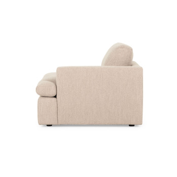 Ashleigh 4 Seater Corner Modular Chaise Sofa Left Hand Facing, Taupe