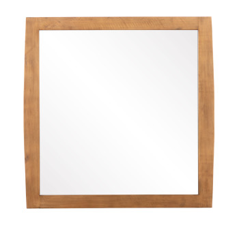 Ashby Lowboy & Dresser Mirror, Rustic Brown