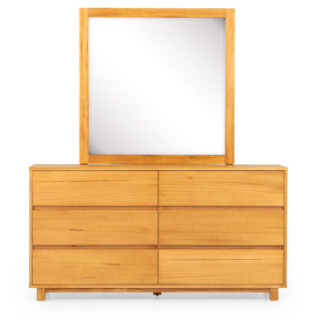 Ashwood 6 Piece Bedroom Set with Queen Bed Frame