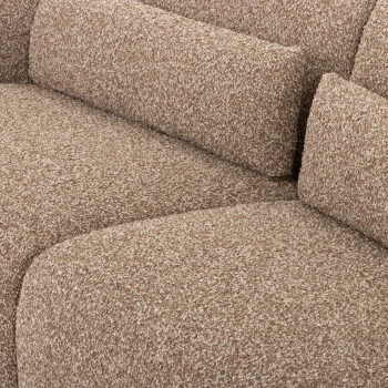 Avana 3 Seater + Armless 1.5 Seater, Brown