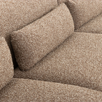 Avana 3 Seater + Armless 1.5 Seater, Brown