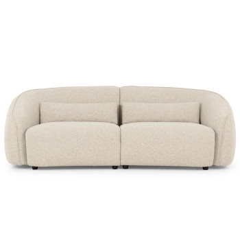 Avana 3 Seater + Armless 1.5 Seater, Light Grey