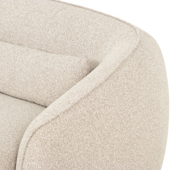 Avana 3 Seater + Armless 1.5 Seater, Light Grey