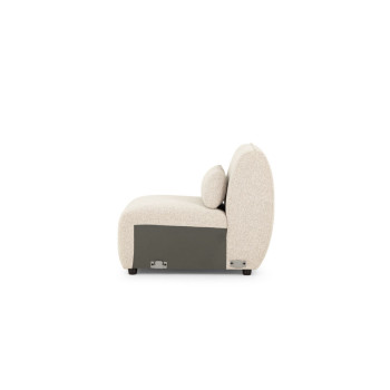 Avana 3 Seater + Armless 1.5 Seater, Light Grey