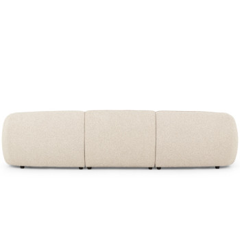Avana 3 Seater + Armless 1.5 Seater, Light Grey