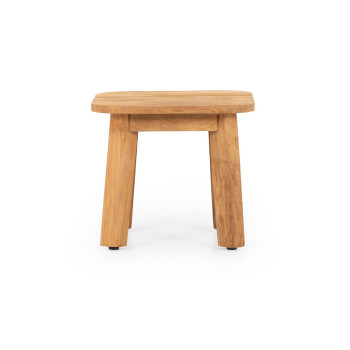 Bahamas Outdoor Sunlounger With Side Table
