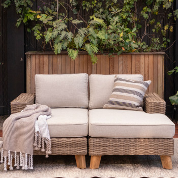 Bahamas Outdoor Chaise Set with Side Table