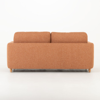 Bella 3 Seater + Ottoman, Rust