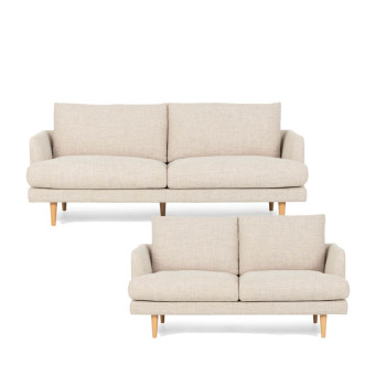 Bianca 3 Seater + 2 Seater, Sand