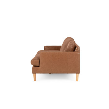 Brooklyn 3 Seater Leather + 2 Seater Leather, Mocha