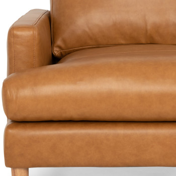 Brooklyn 3 Seater Leather + 2 Seater Leather, Tan