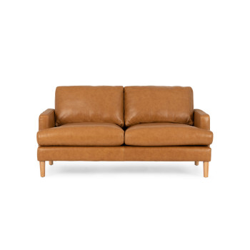 Brooklyn 3 Seater Leather + 2 Seater Leather, Tan