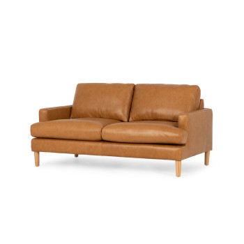 Brooklyn 3 Seater Leather + 2 Seater Leather, Tan