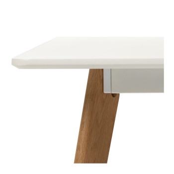 Carson 7 Piece Dining  Set - W160, White