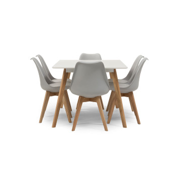 Carson 7 Piece Dining  Set - W160, Grey