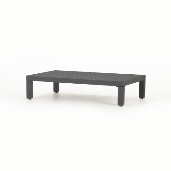Catalina 4 Piece Outdoor Lounge Set With Coffee Table - W126, Gunmetal