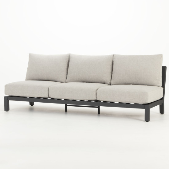 Catalina 4 Piece Outdoor Lounge Set With Coffee Table - W126, Gunmetal