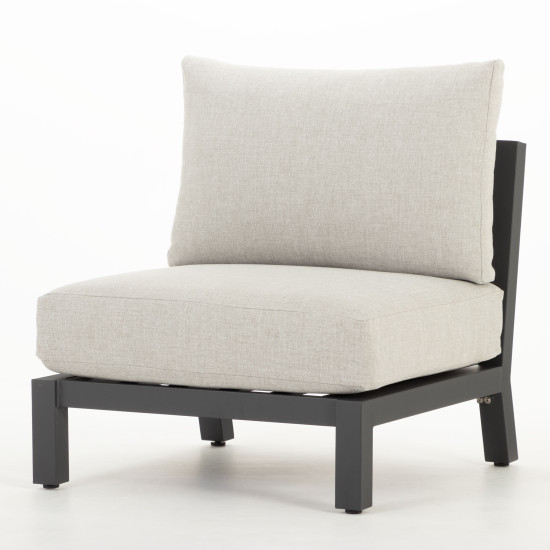 Catalina 4 Piece Outdoor Lounge Set With Coffee Table - W77, Gunmetal