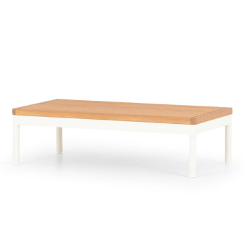 Cayman 3 Piece Outdoor Lounge Set with Coffee Table, White