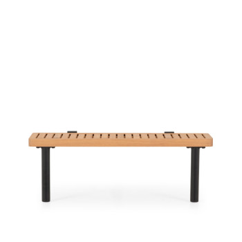 Cayman 3 Piece Outdoor Lounge Set with Side Table, Black