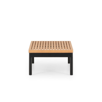 Cayman 6 Piece Outdoor Lounge Set with Coffee Table, Black