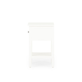 Chelsea 5 Piece Bedroom Set with Queen Bed Frame, White