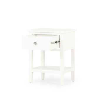 Chelsea 5 Piece Bedroom Set with Queen Bed Frame, White