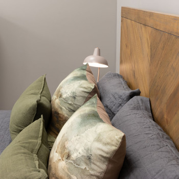 Chevron 6 Piece Bedroom Set with Double/Queen Headboard