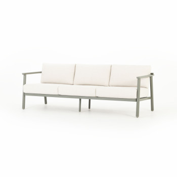 Como 4 Piece Outdoor Lounge Set With Coffee Table, Green