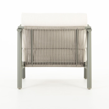 Como 4 Piece Outdoor Lounge Set With Coffee Table, Green