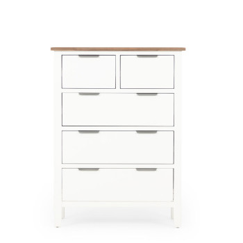 Conway 4 Piece Bedroom Set with Queen Bed and 2 Drawers Bedside