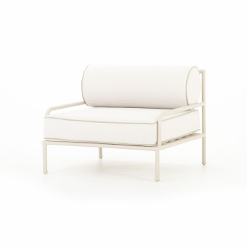 Costa 3 Piece Outdoor Lounge Set With Side Table, Dune