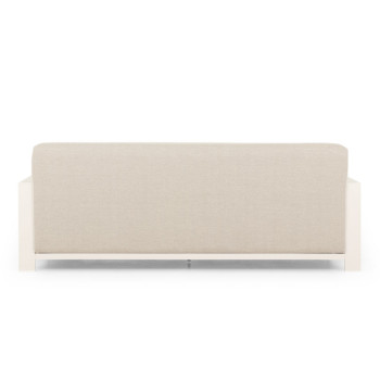 Cyprus 4 Piece Outdoor Lounge Set with Coffee Table, White