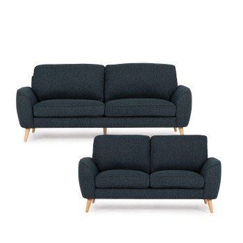 Darby 3 Seater + 2 Seater, Navy