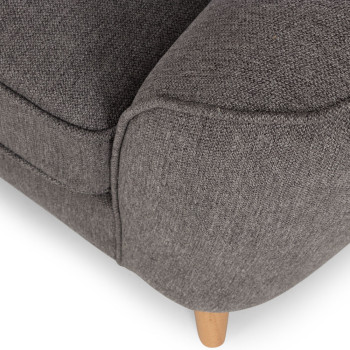 Darby 3 Seater + 2 Seater + Armchair, Grey