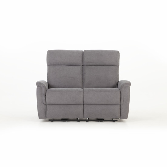 Dion 3 Seater Electric Recliner + 2 Seater Electric Recliner, Ash