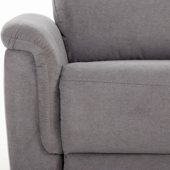 Dion 3 Seater Electric Recliner + 2 Electric Recliner Chairs, Ash