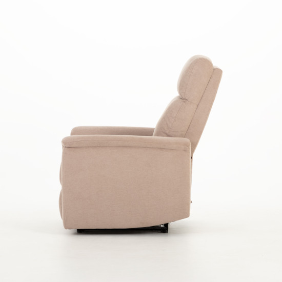 Dion 3 Seater Electric Recliner + 2 Electric Recliner Chairs, Taupe