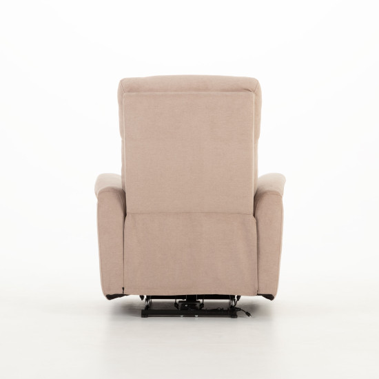 Dion 3 Seater Electric Recliner + 2 Electric Recliner Chairs, Taupe