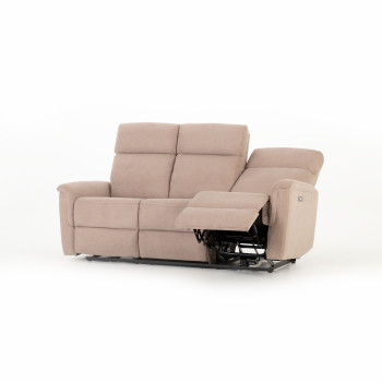 Dion 3 Seater Electric Recliner + 2 Electric Recliner Chairs, Taupe