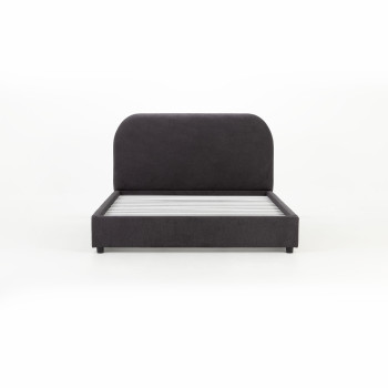 Elise Double Bed Frame, Charcoal