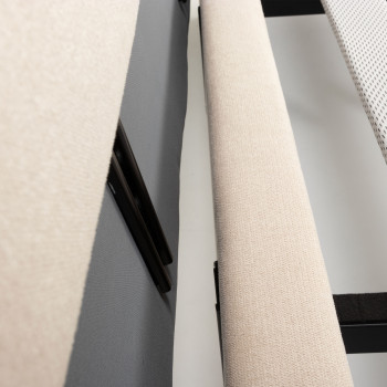 Elise King Bed Frame, Taupe