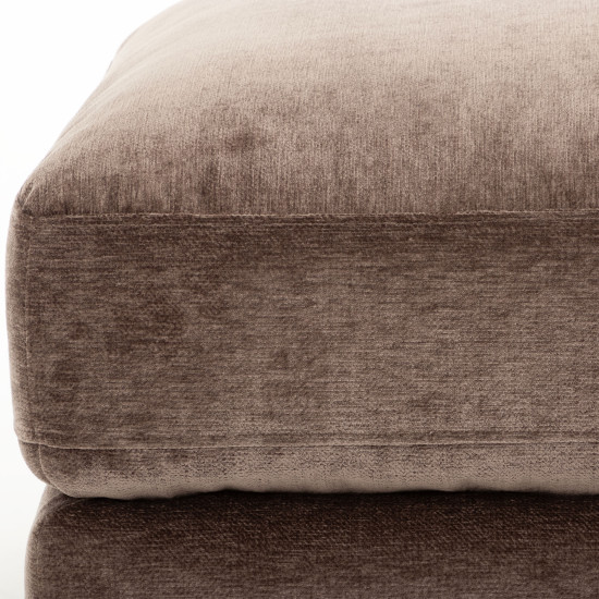 Ella 3 Seater + Ottoman, Mushroom