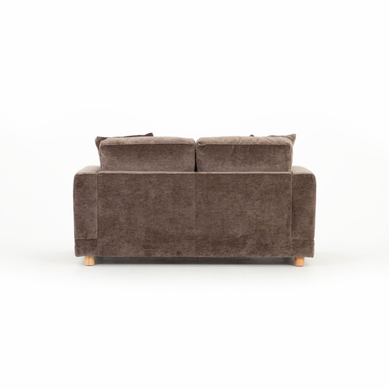 Ella Right Hand Facing Chaise + 2 Seater, Mushroom