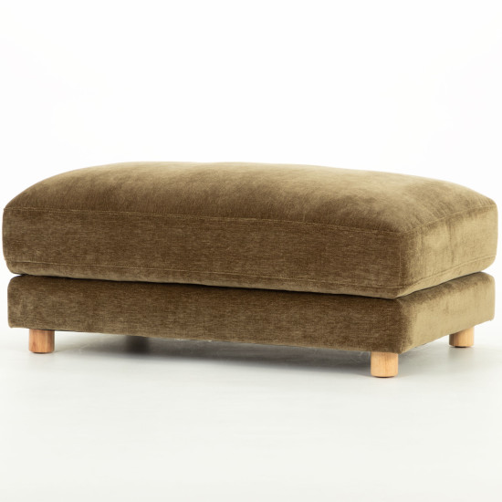 Ella 2 Seater + Ottoman, Olive