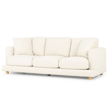 Ella 3 Seater + Ottoman, Oatmeal