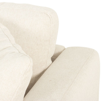 Ella 3 Seater + Ottoman, Oatmeal