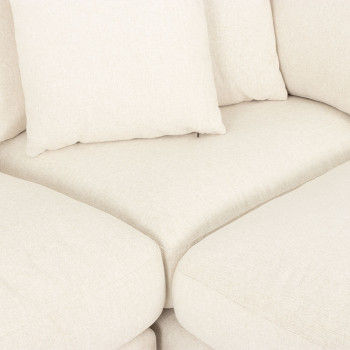 Ella Right Hand Facing Chaise + 2 Seater, Oatmeal